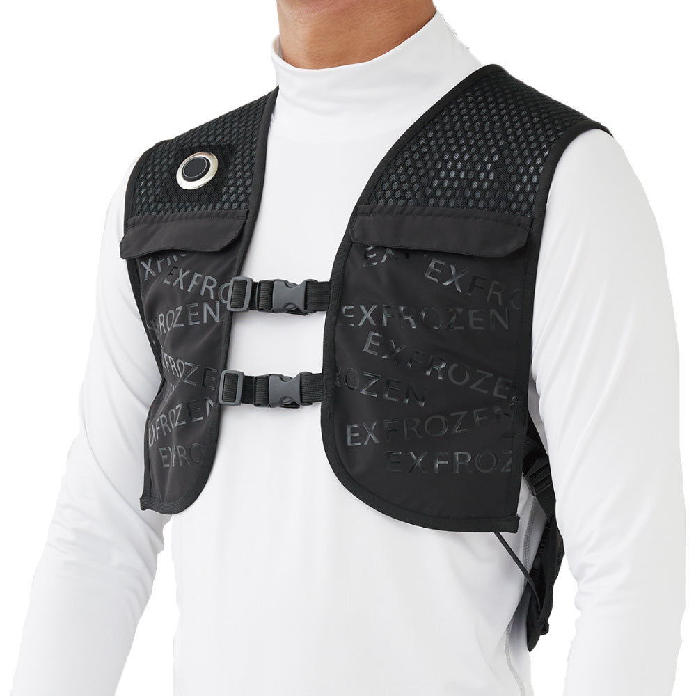 サンエス ペルチェベスト EXFROZEN 冷却ウェア 表面最大-20℃冷却