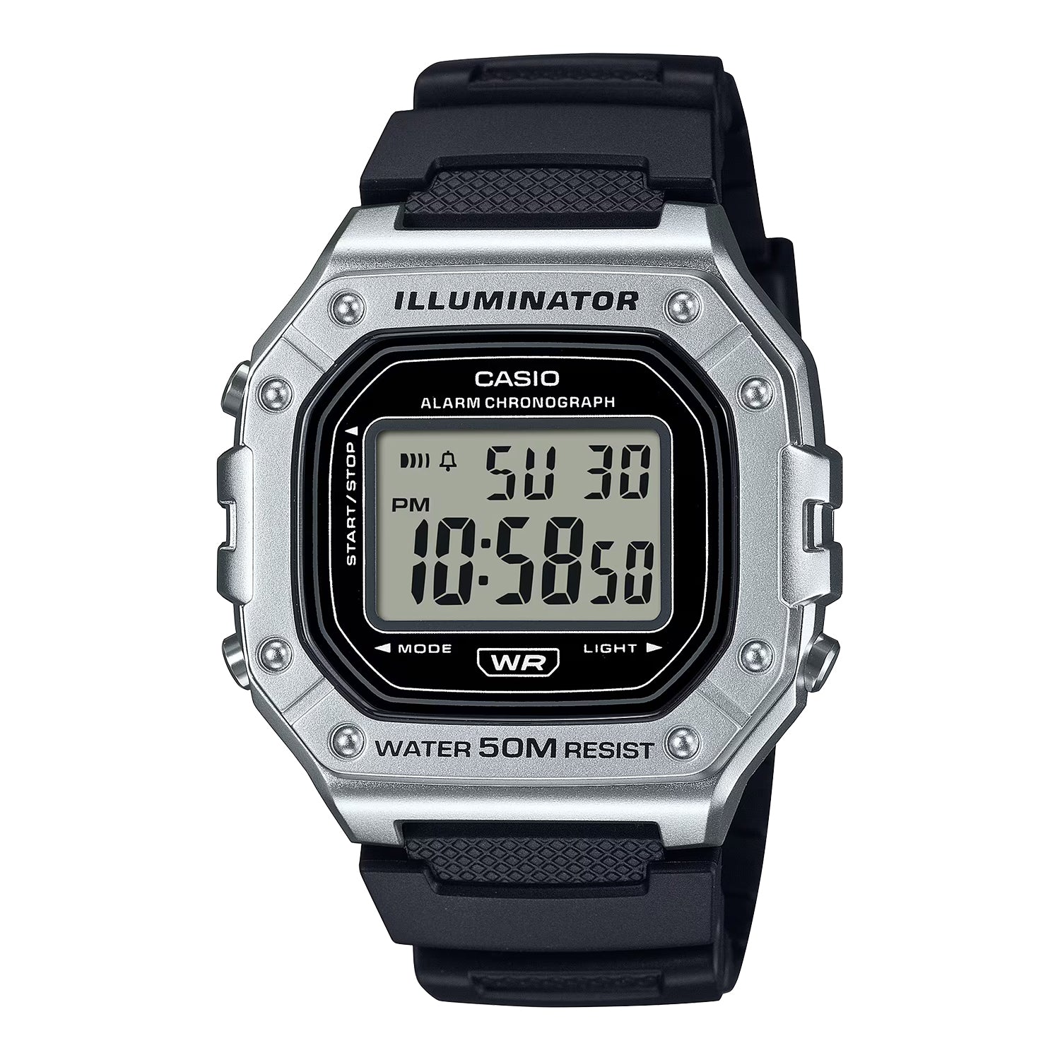 CASIO カシオ W-218HM メンズ 腕時計 5気圧防水 10年保証