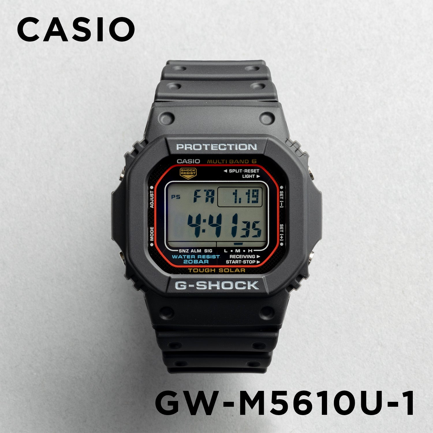 CASIO カシオ GW-M5610U-1 メンズ 腕時計 20気圧防水 10年保証