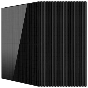 Black On Black Solar Panels | Black Solar Panels - SunGoldPower