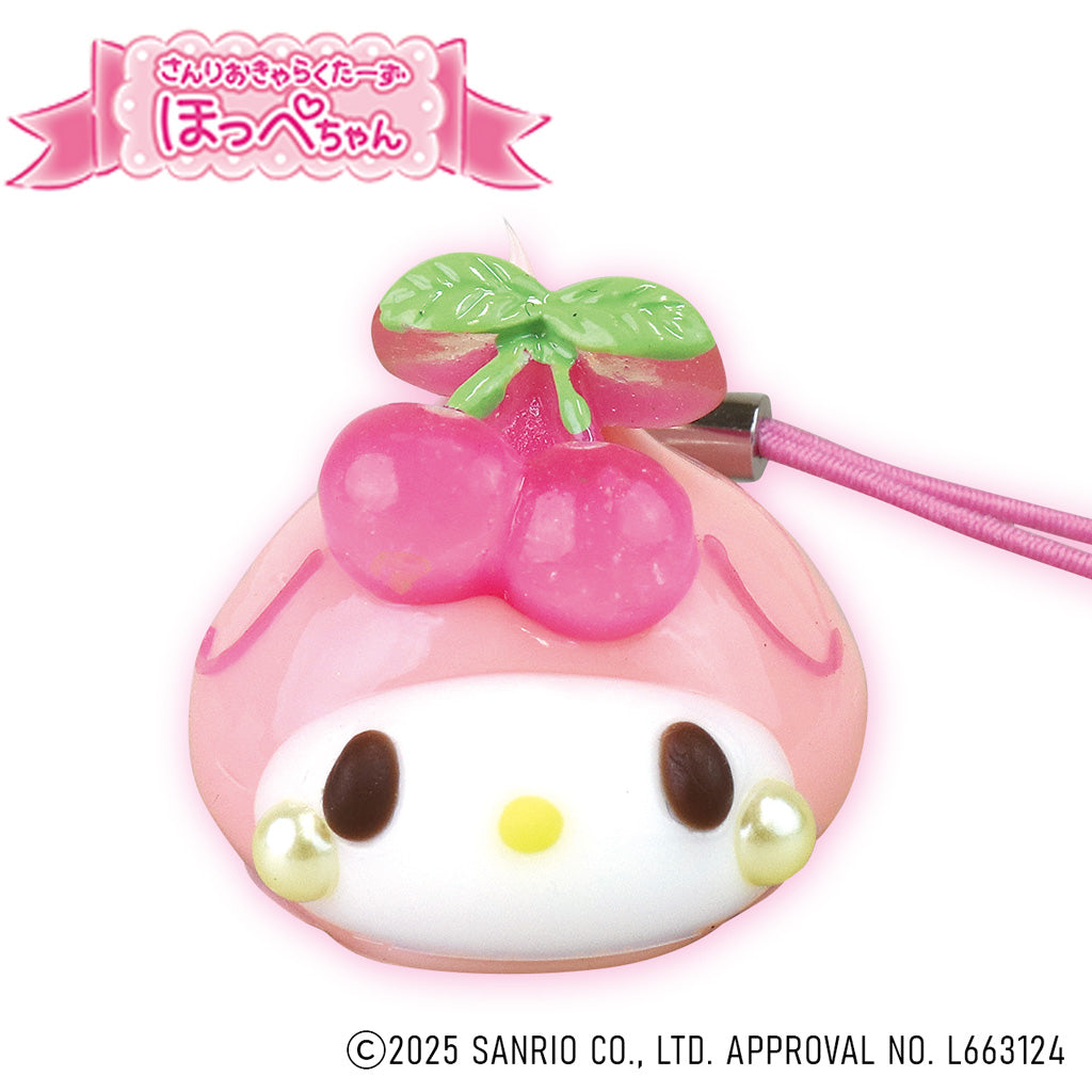マイメロディ／サンリオキャラクターズ ほっぺちゃんストラップ