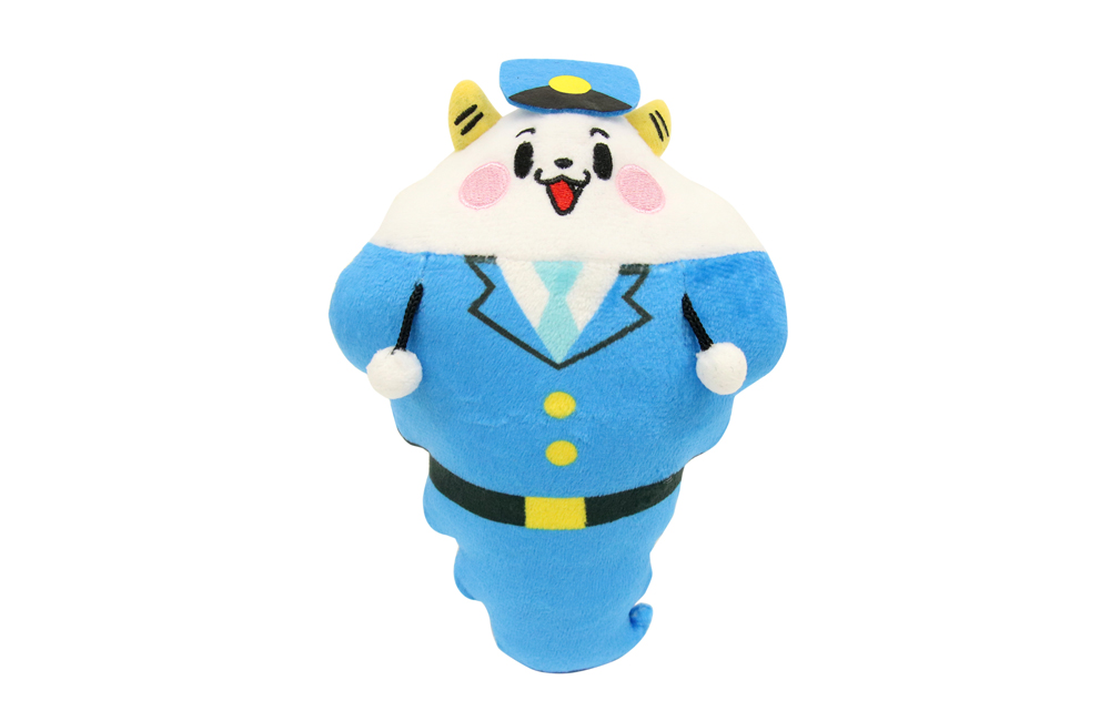 新グッズ！サンサンとくもりんの「警察官ぬいぐるみ」が発売
