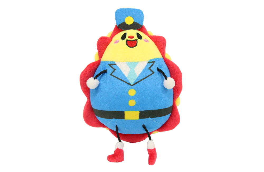 新グッズ！サンサンとくもりんの「警察官ぬいぐるみ」が発売