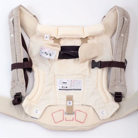 しなやか丈夫なリネン麻の抱っこ紐|[sun&beachベビーキャリア]