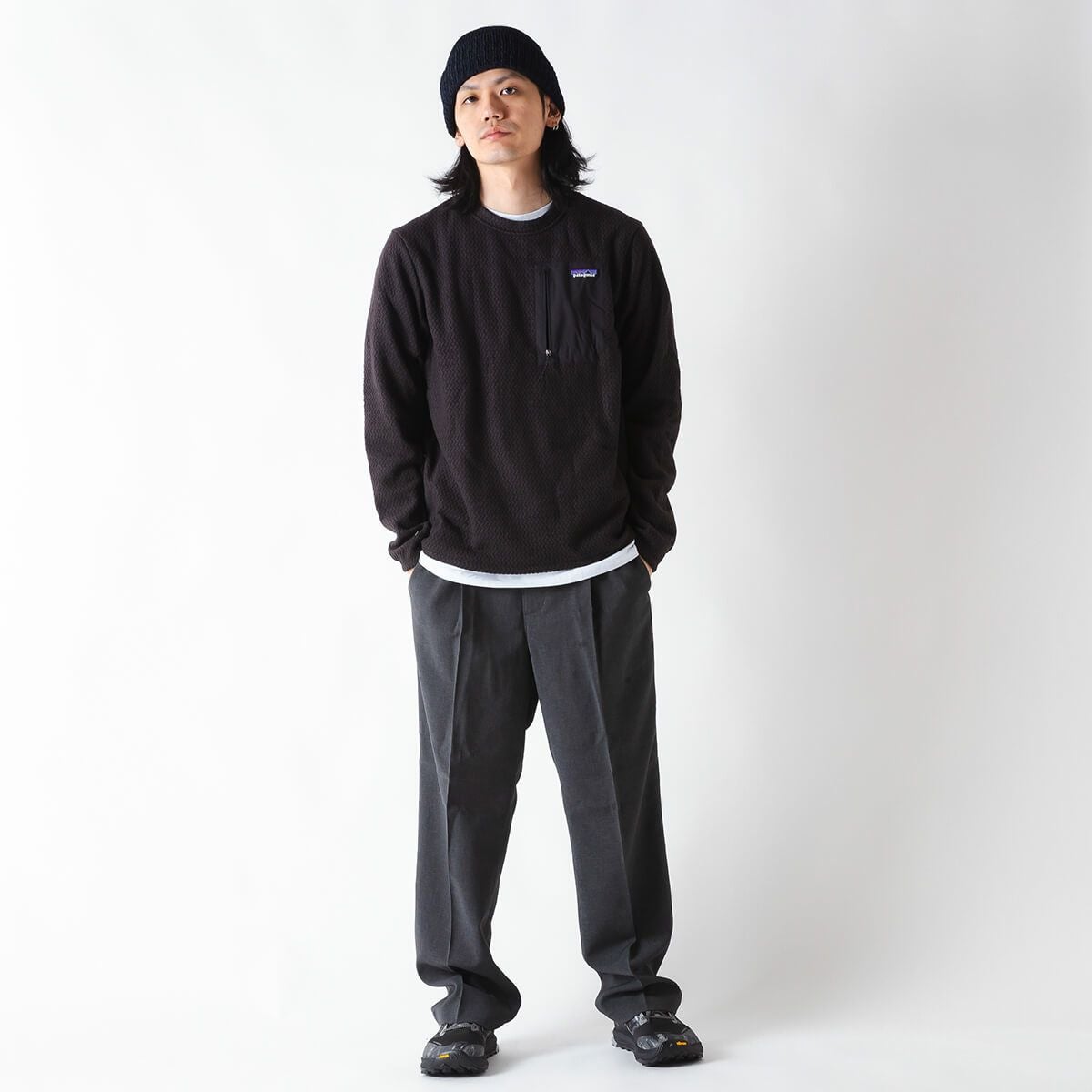 patagonia パタゴニア R1エアクルー メンズ｜SUNDAY MOUNTAIN