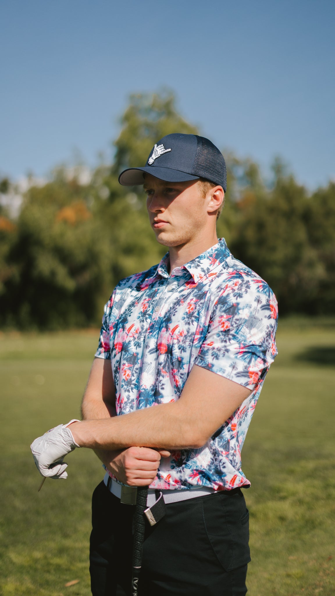 Aloha | Hawaiian Golf Polo Shirt – Sunday Swagger