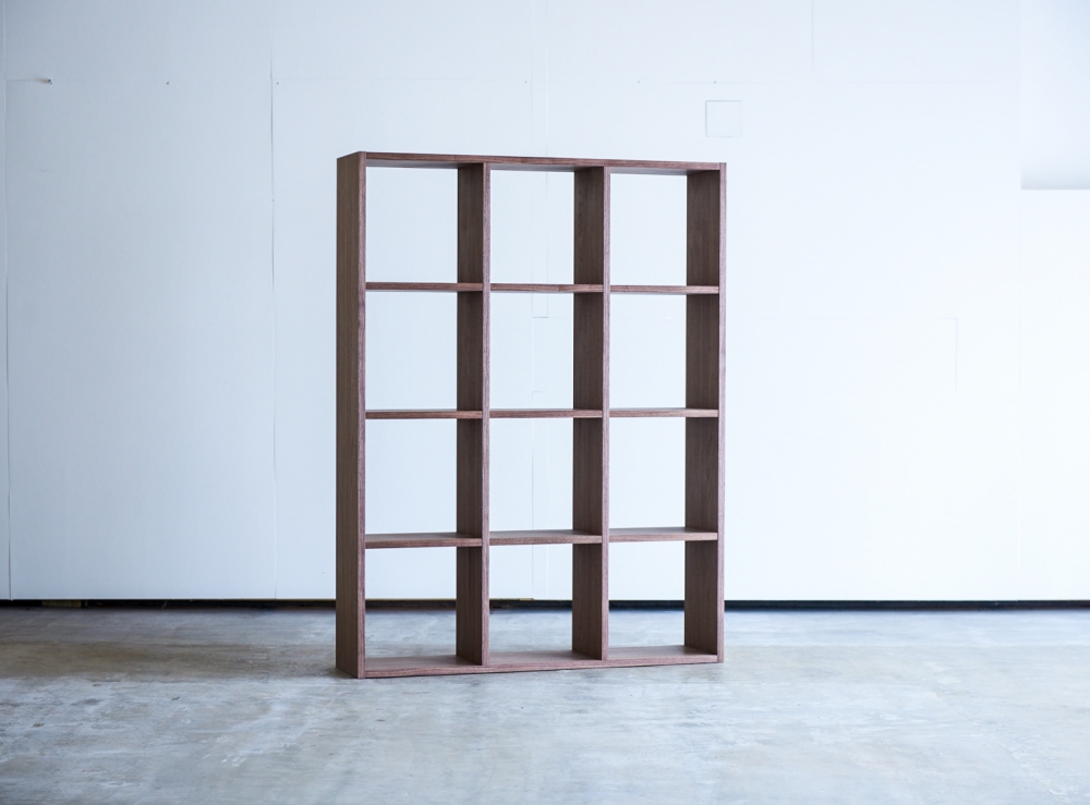 木と風 シェルフ 1420 – walnut - 杉工場