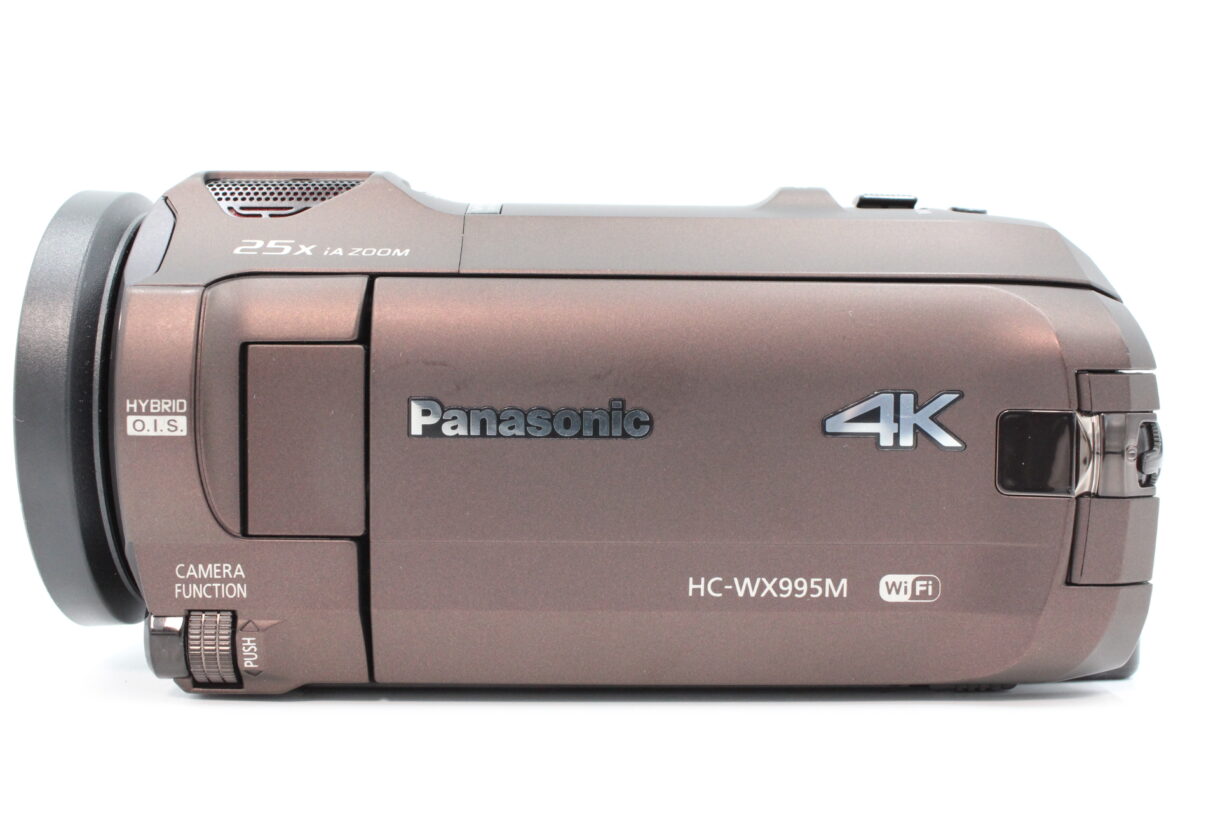 Panasonic HC-WX995M 4Kビデオカメラ 新品 バッテリー2個付 Panasonic