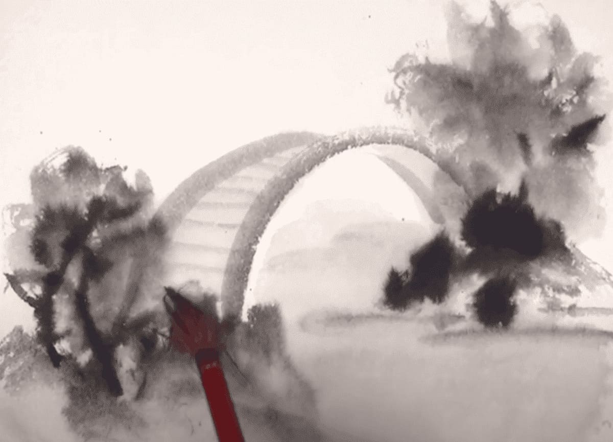 水墨画の風景画の描き方でよくある3つの悩みと簡単な解決方法 – BeBe