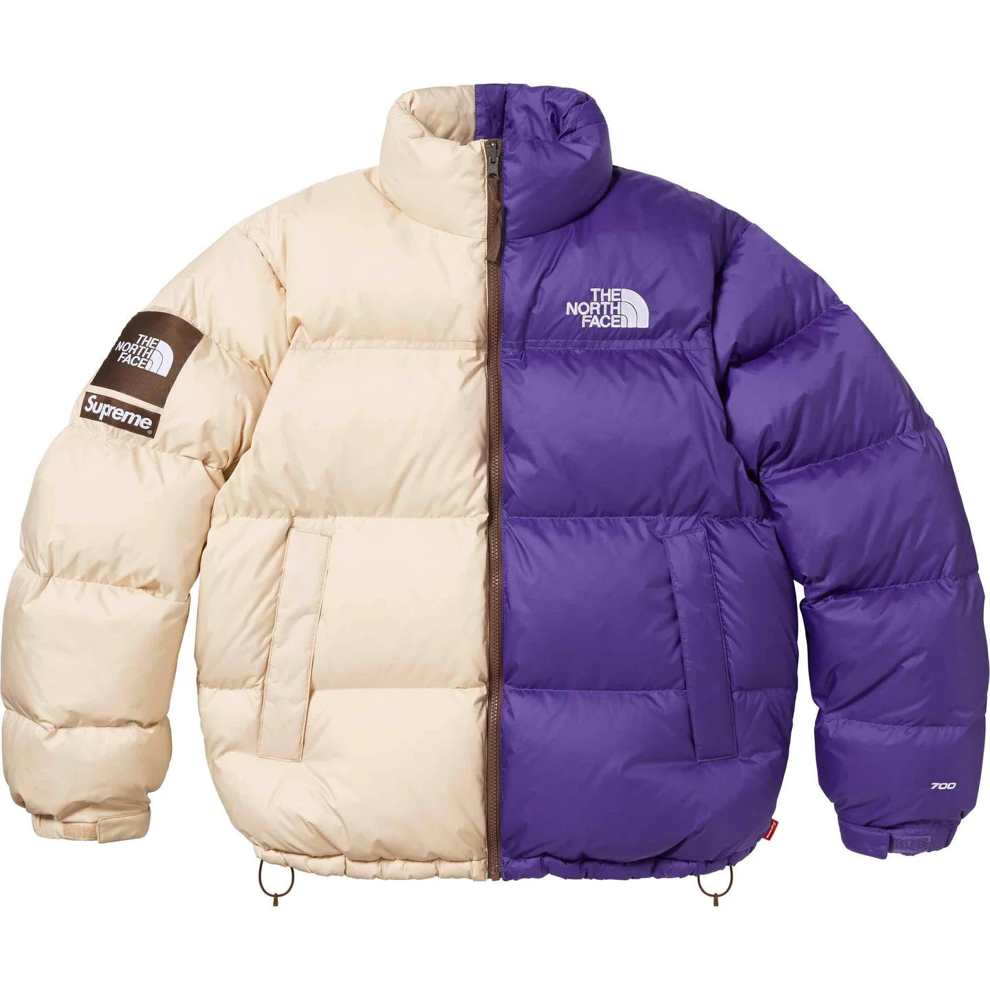 Supreme®/The North Face® Split Nuptse Jacket | Supreme 24ss