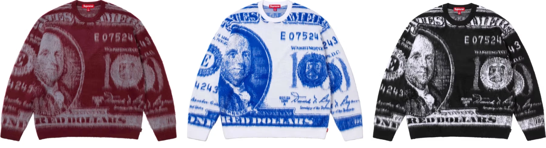 Money Sweater | Supreme 25ss