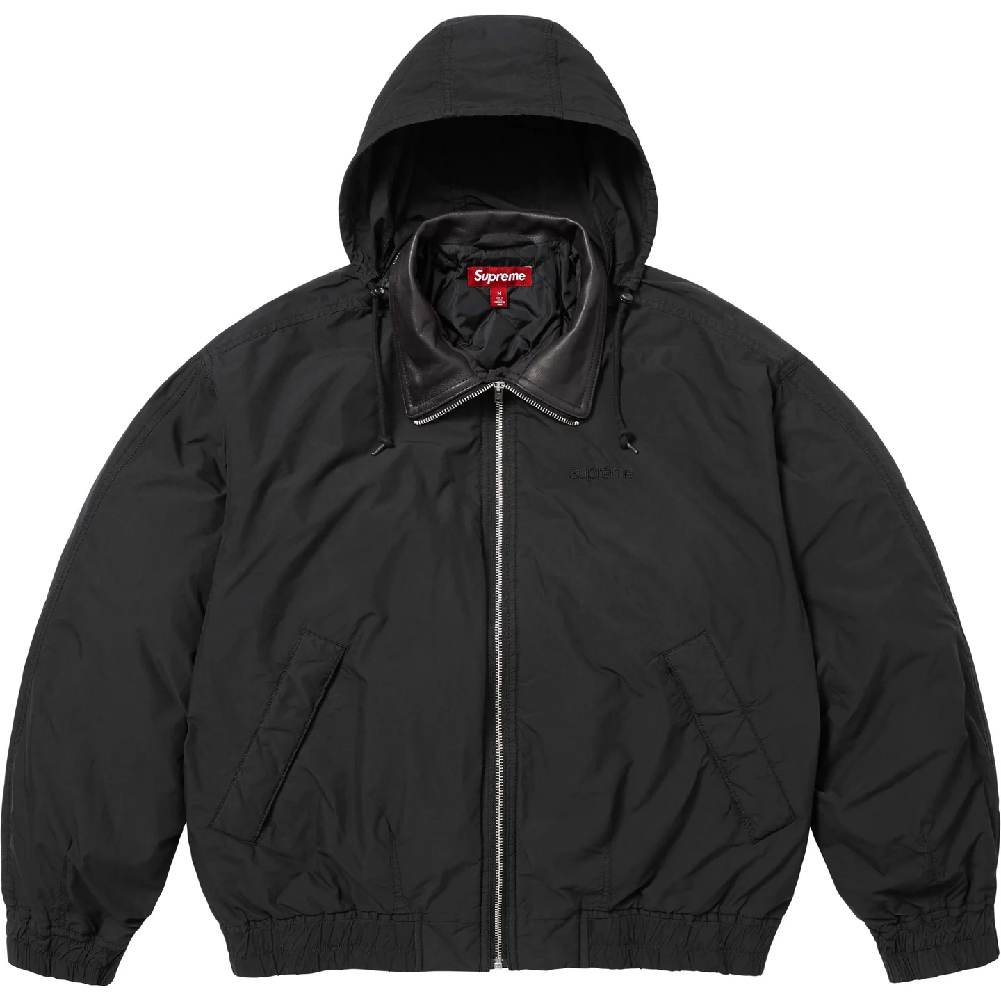 Leather Collar Utility Jacket | Supreme 25ss