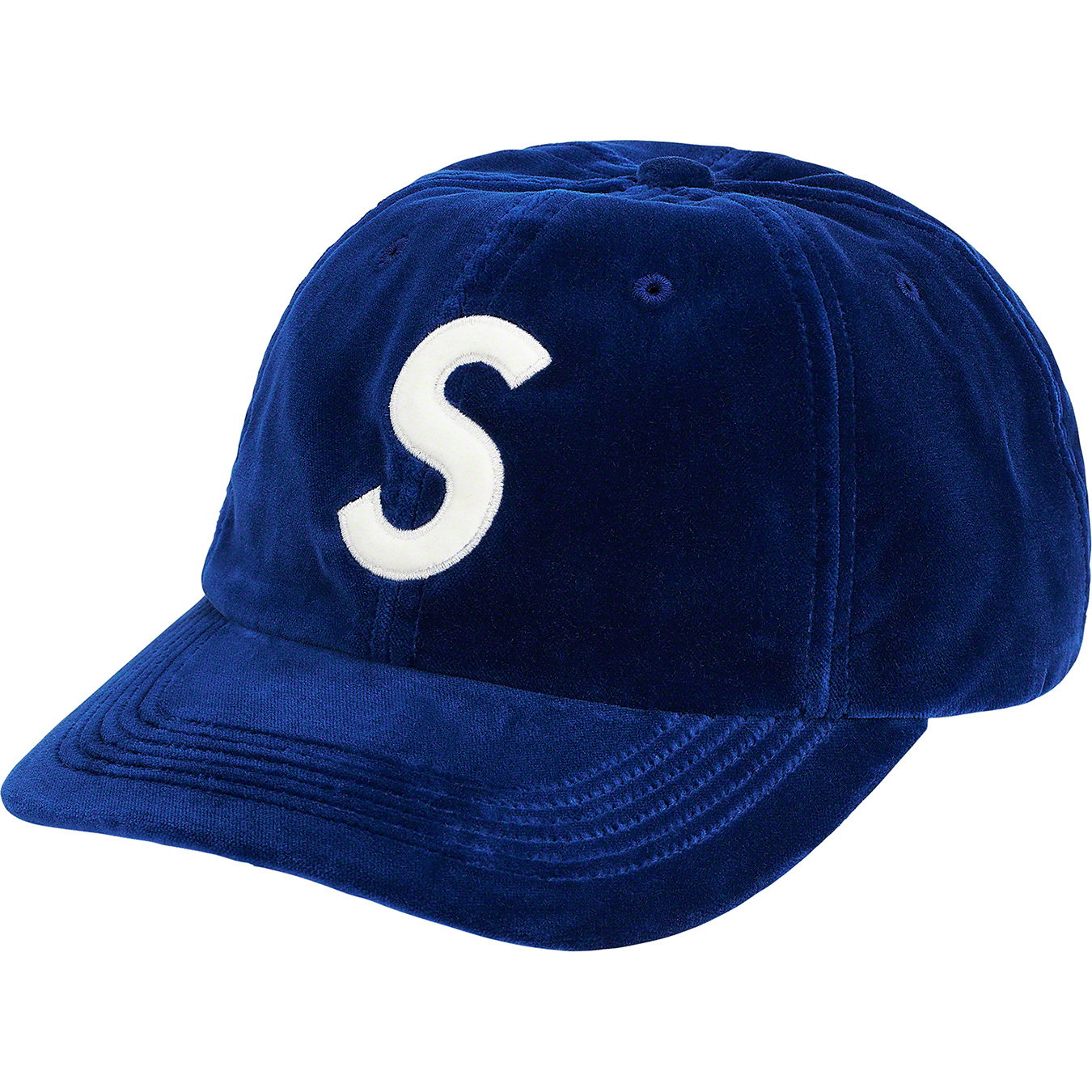 Velvet S Logo 6-Panel | Supreme 20fw