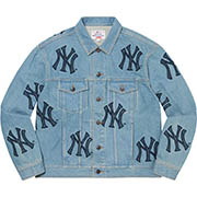 Supreme®/New York Yankees™ Denim Trucker Jacket | Supreme 21fw