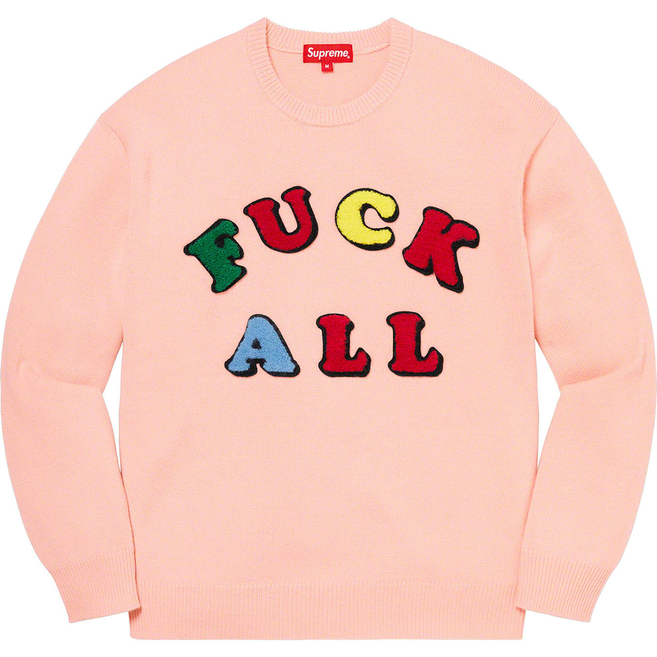 Jamie Reid/Supreme Fuck All Sweater | Supreme 21ss