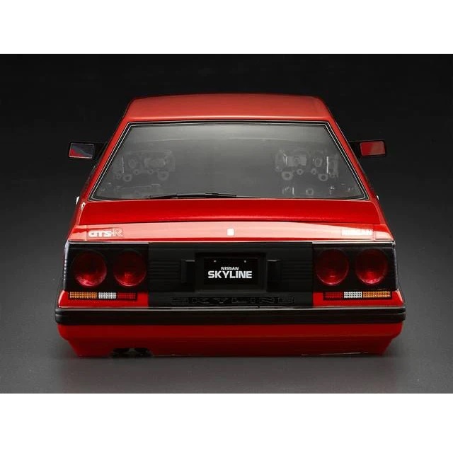 NISSANスカイラインR31塗装済ボディ(レッド) [48677] - スーパーラジコン