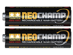 GP.420 ミニ四駆 単3形ニッケル水素電池 ネオチャンプ(2本) [15420