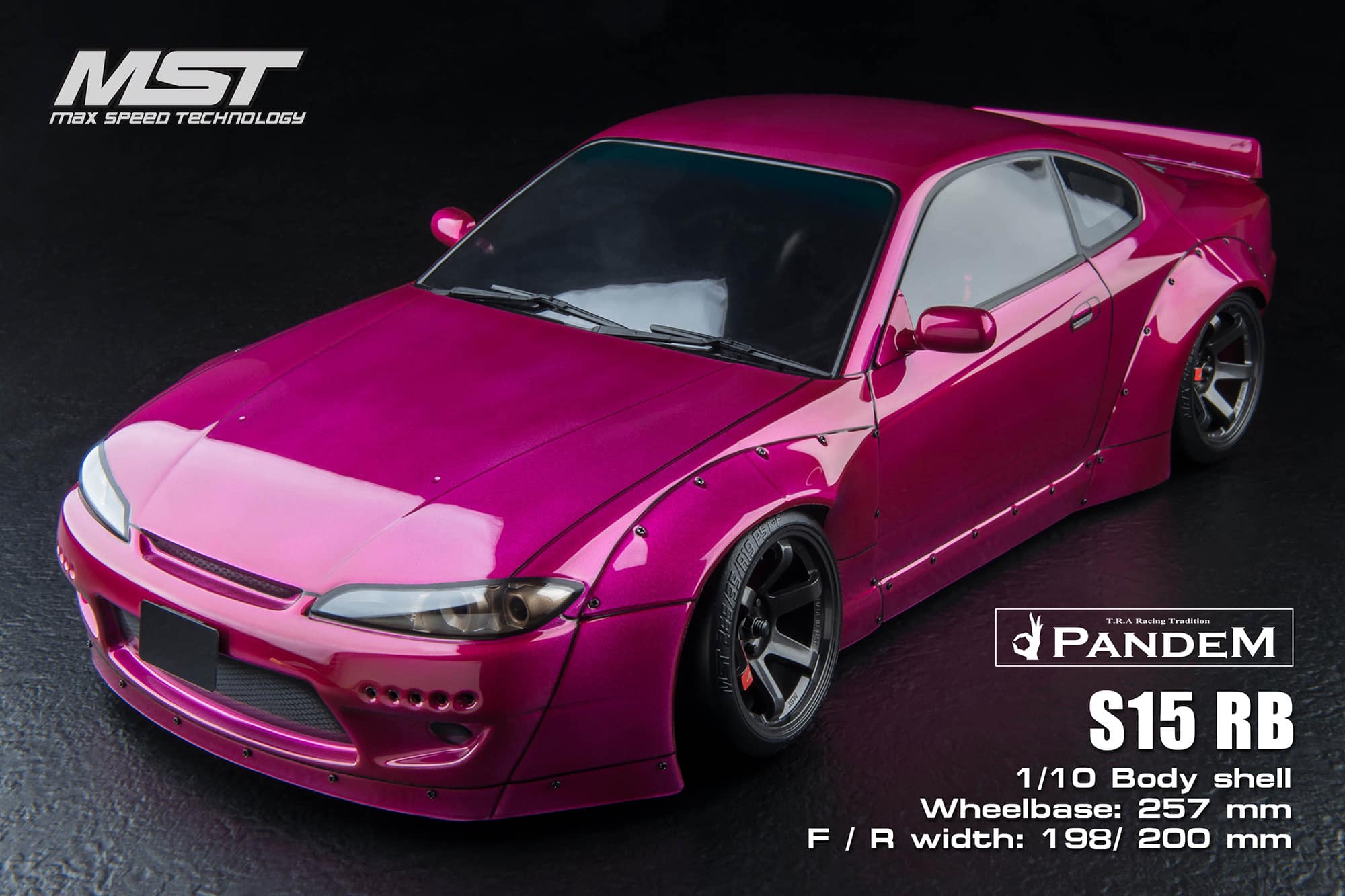 Mazda FC3S RX-7 Turbo II (Team SAMURAI Project FC3S) 1-10 Body Set
