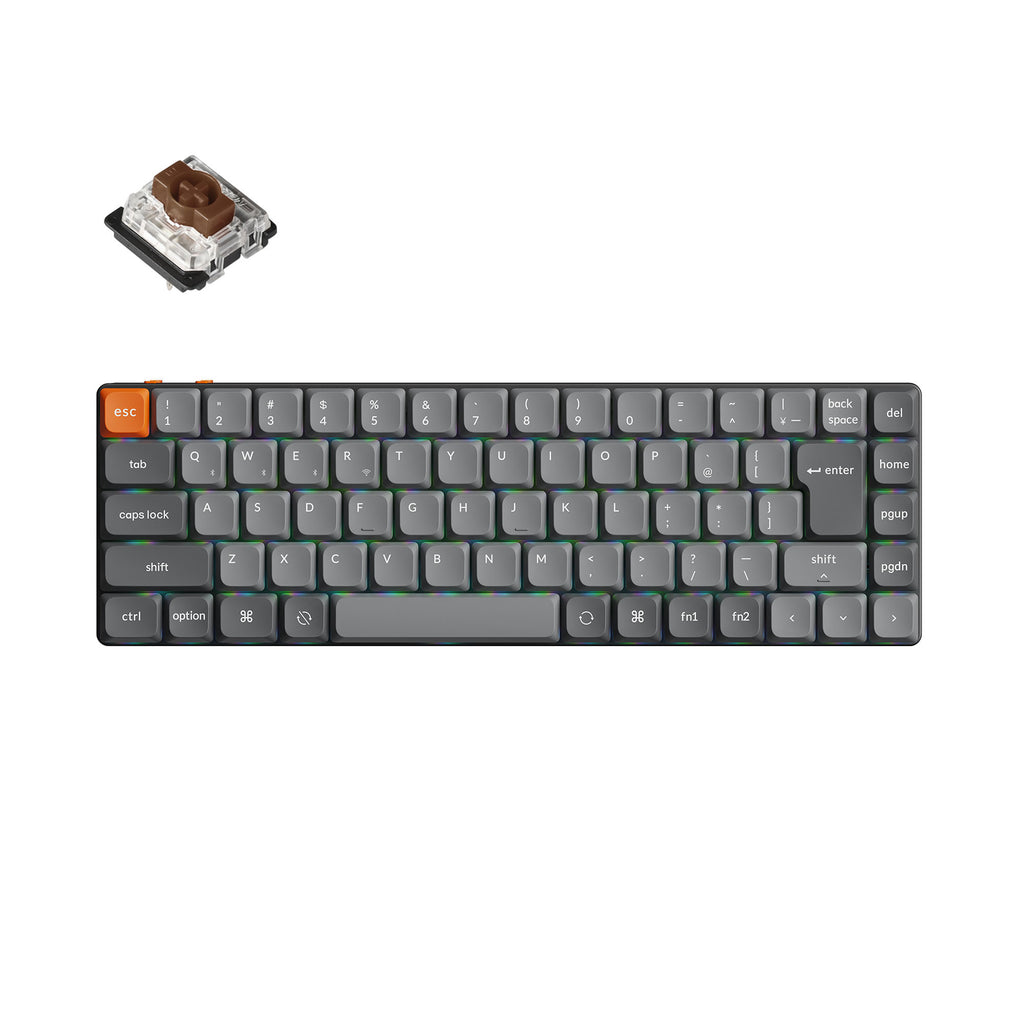 Keychron K7 Max QMK/VIA ワイヤレス カスタム・メカニカルキーボード