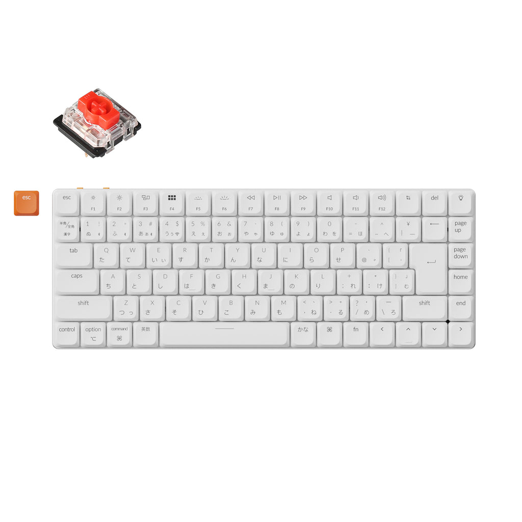 Keychron K3 Max（ホワイトボディ） QMK/VIA ワイヤレス カスタム