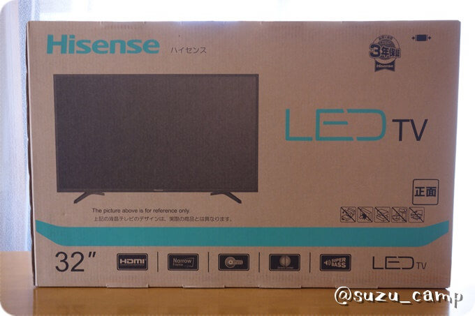レビュー】Hisense（ハイセンス）の32インチ スマートテレビ 32BK1