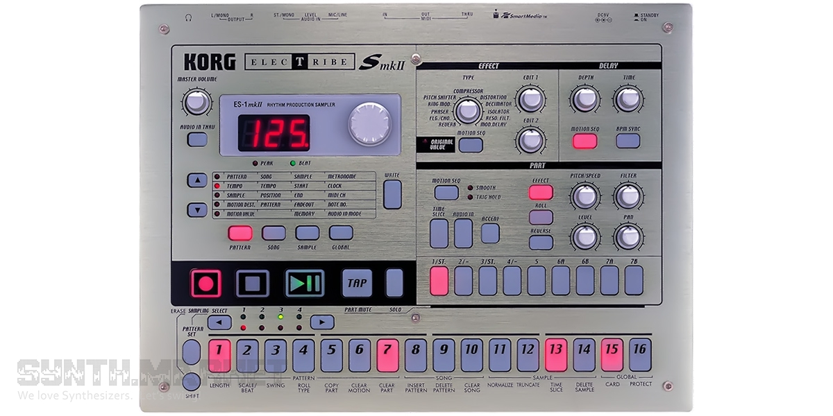 Korg ElecTribe S (ES-1) mk2: Drum Machine, Percussion Synthesizer