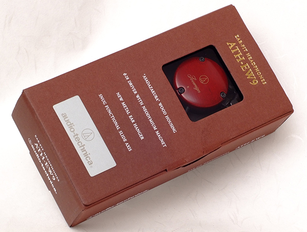 オーディオテクニカ イヤフィットヘッドホン ATH-EW9