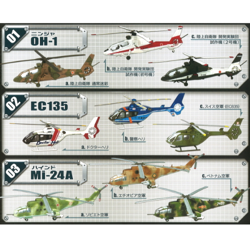 食玩王国オフィシャルウェブサイト ヘリボーンコレクション6