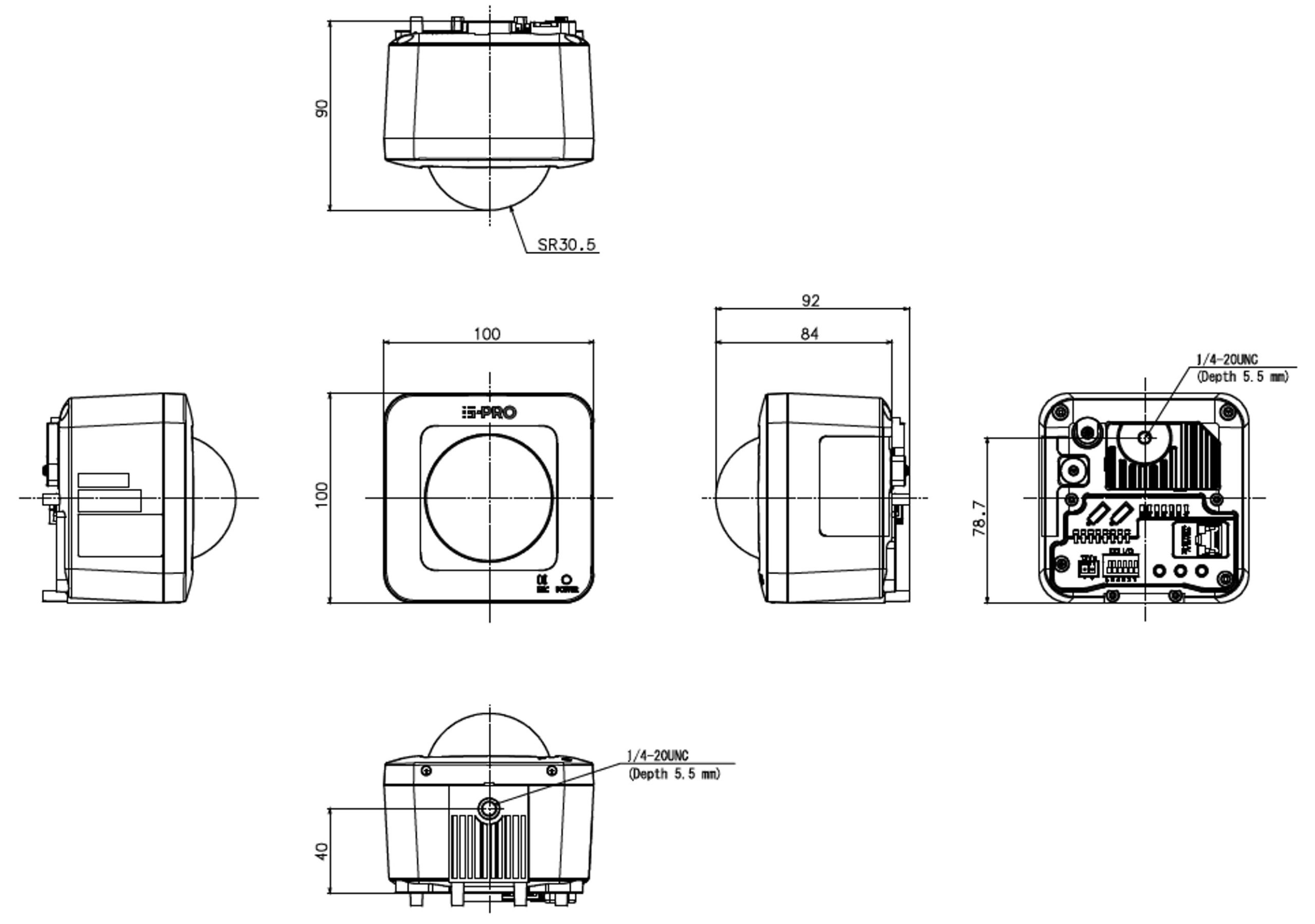 WV-B51300-F3 (i-PRO) - システムケイカメラ
