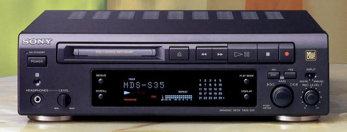 SONY] MDS-S37のレビュー [MiniDisc] – nakamura