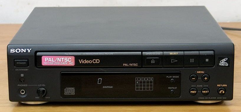 SONY] VCP-S50とVCP-S55とVCP-F70 [ビデオCDプレーヤー] – nakamura