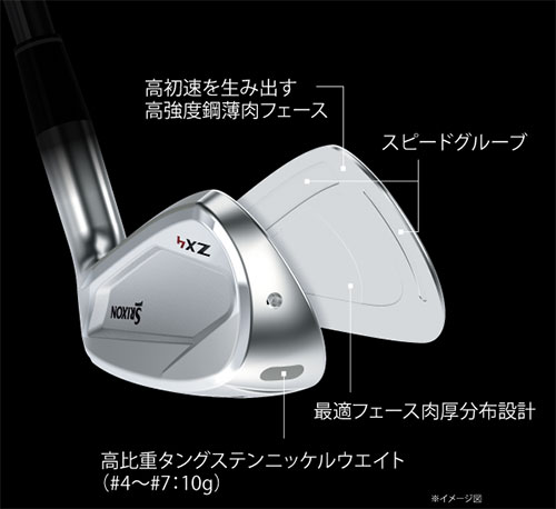 ダンロップ ゴルフ スリクソン ZX4 アイアン単品 Diamana ZX for IRON