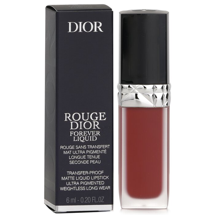 Christian Dior Rouge Dior Forever Matte Liquid Lipstick, 100