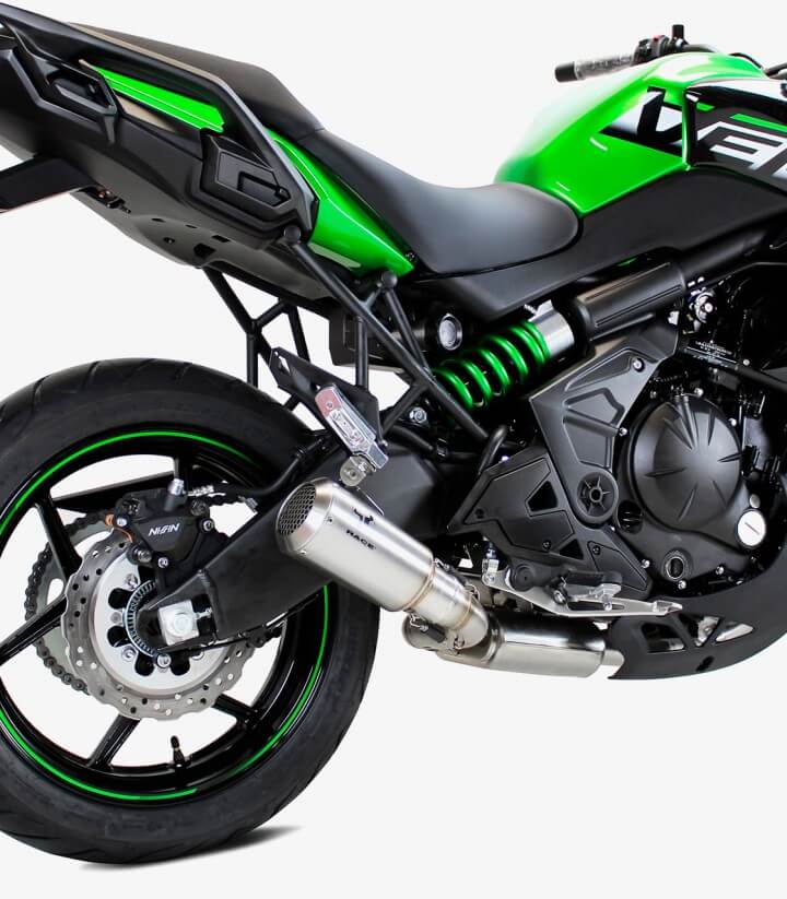 IXRACE AK7252S MK2 Steel Exhaust for Kawasaki ER-6 12-16, Versys