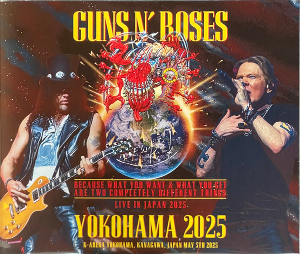 GUNS N' ROSES - YOKOHAMA 2025 (3CDR) – Acme Hot Disc