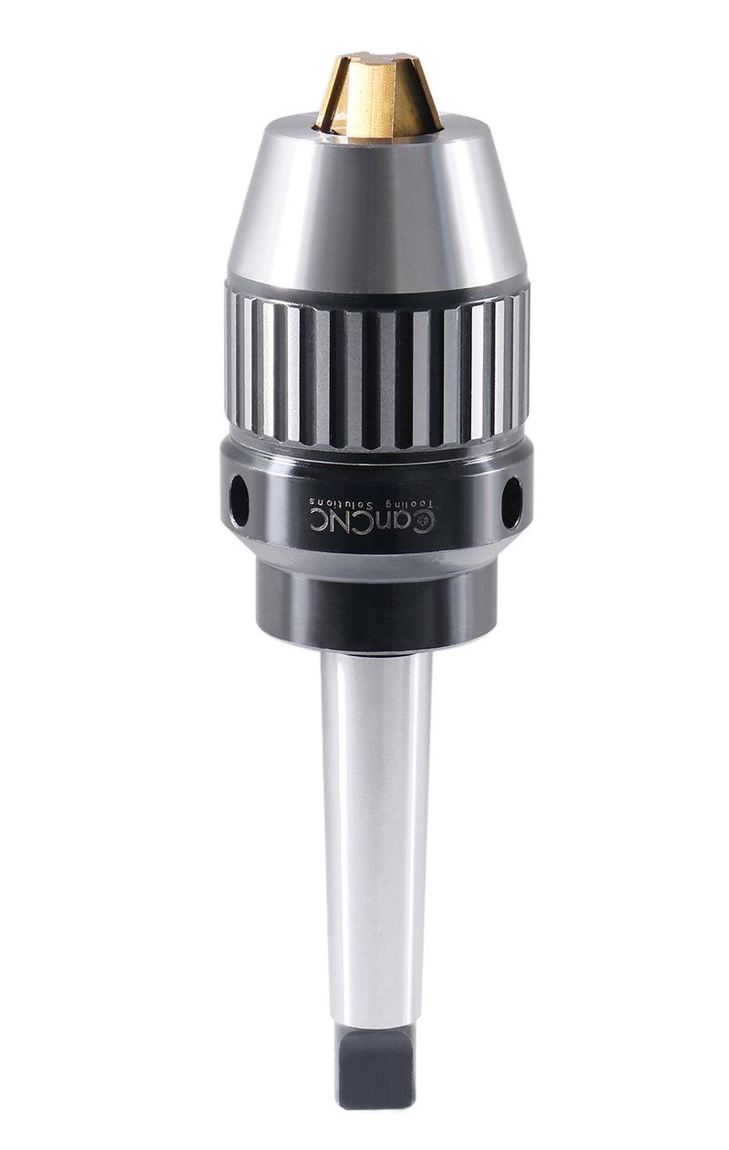 Precision Keyless Drill Chuck, Heavy-Duty with Integrated Shank, Titan