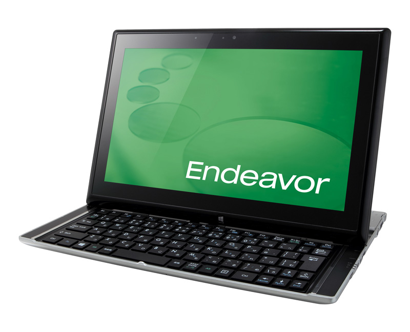 エプソンダイレクト、タブレットに変身するスライド式ノート | 日経