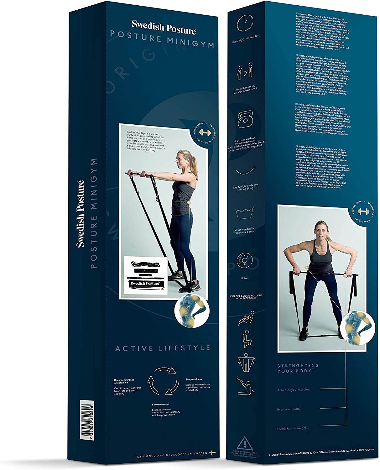 Swedish Posture Mini Gym Full Body Workout Kit – ActiveLifeUSA.com
