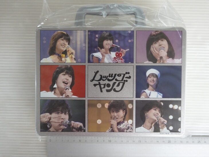 出張買取】レッツゴーヤング 特典ポストカード 缶ケース 河合奈保子