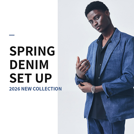 SPRING DENIM SET UP | 5351POUR LES HOMMES(5351プール・オム)