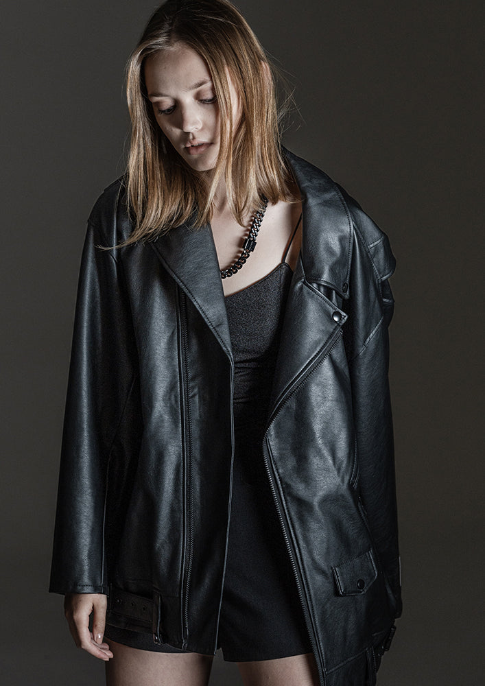 Abyssea】Side buckle ECO lether big riders｜Abyssea 公式通販サイト