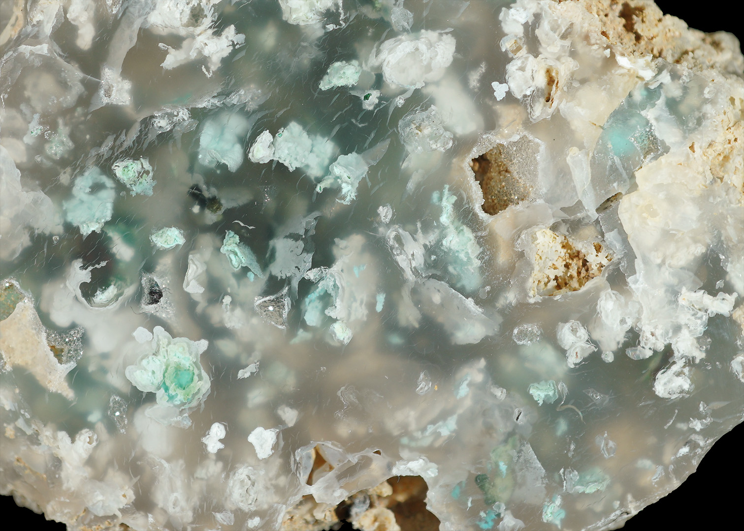 G*G様 『2022年発見』 クリソコラインカルセドニー 原石 鉱物標本