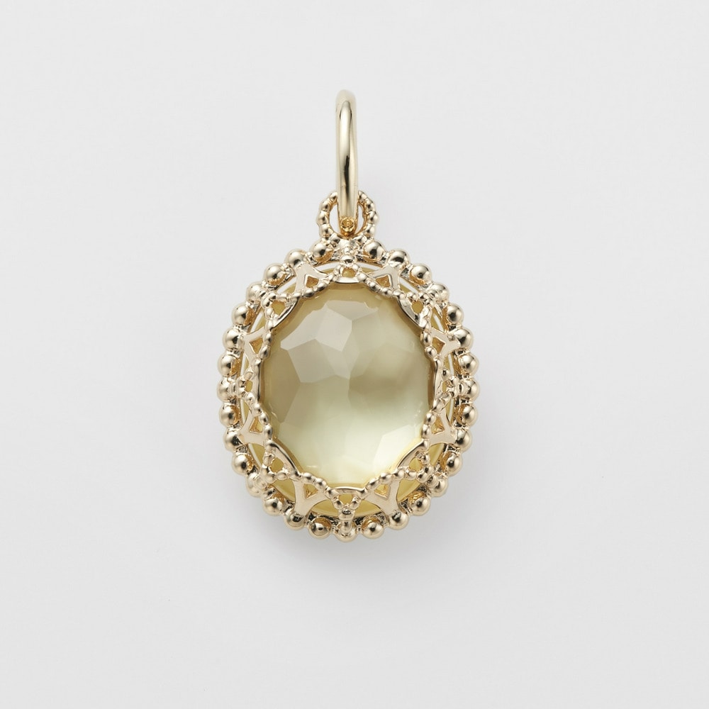 K10クォーツ／シェルチャーム｜ネックレスチャーム｜アガット 公式