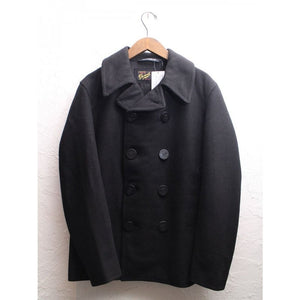 GLOVERALL グローバルオール ブラック Pコート イングランド製