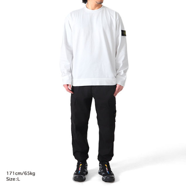 Stone Island ストーンアイランド ガーメントダイ ロンT 100075 Stone