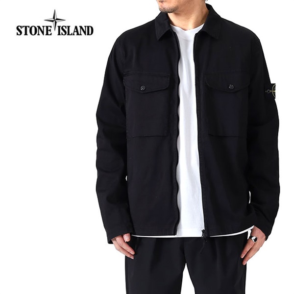 Stone Island ストーンアイランド ガーメントダイ シャツジャケット