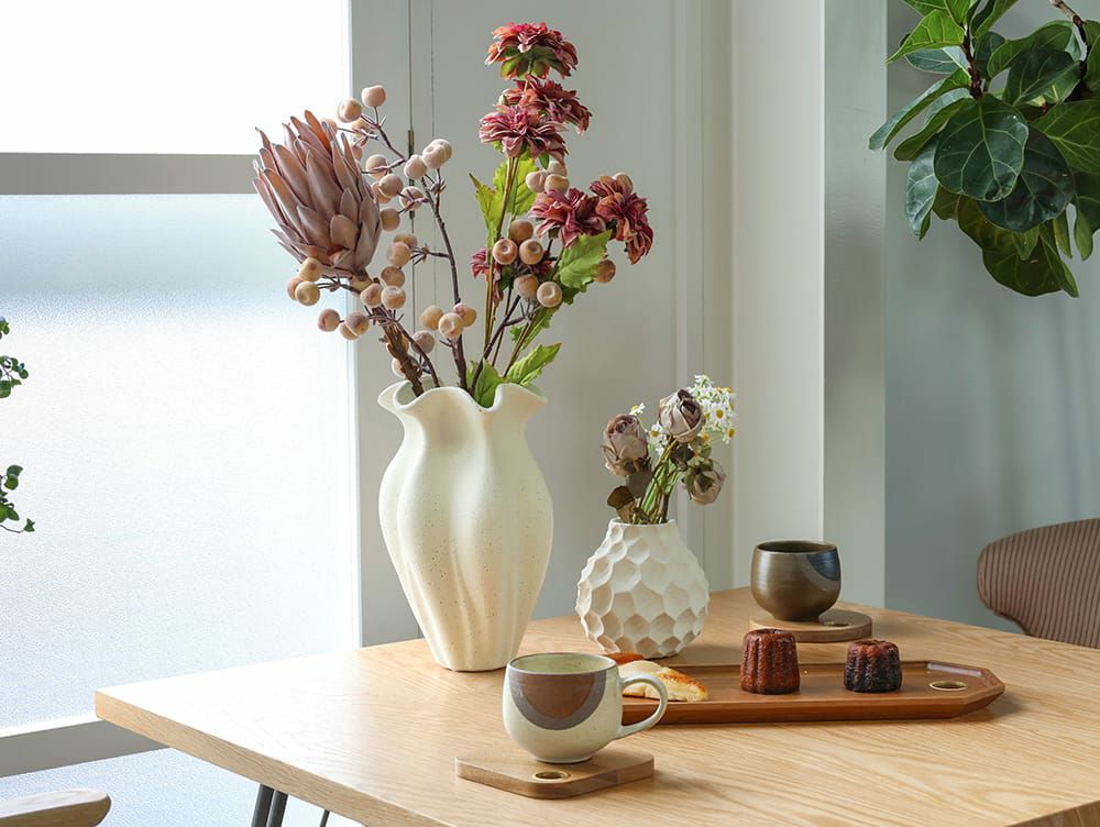 デゼール フラワーベース パムッカレ | 家具・インテリア a.depeche