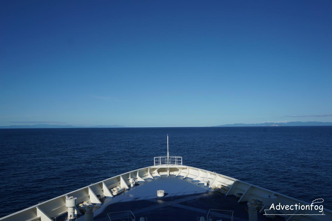 新日本海フェリー「すずらん」乗船記[Advectionfog]