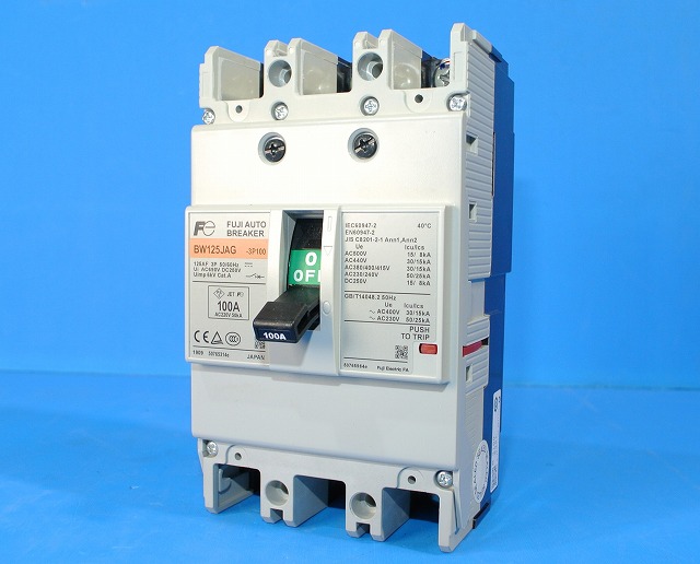 通販 | 富士電機 BW125JAG 3P100A オートブレーカ 一般配線用