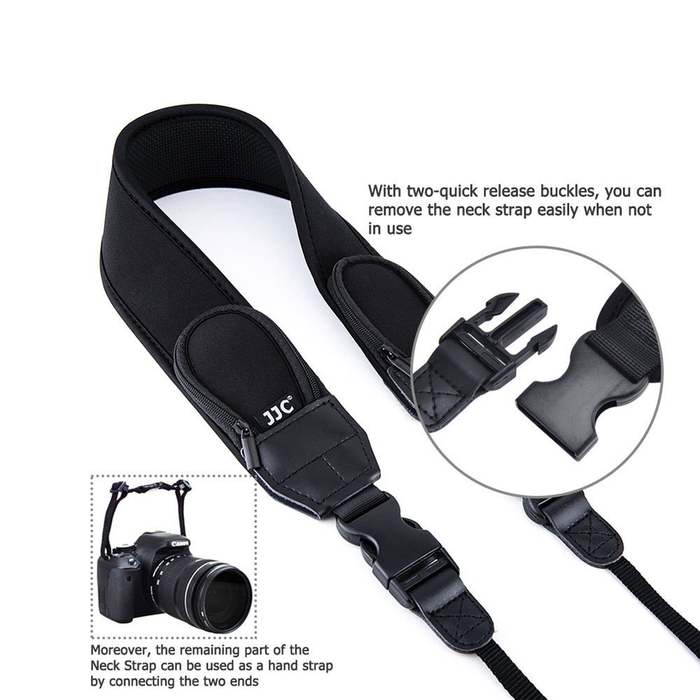 ユニバーサルソフトカメラネックストラップショルダー（ニコンZR、Z5
